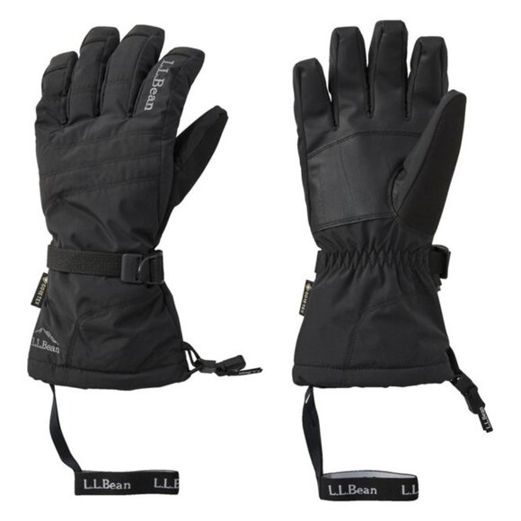 Men's L.L.Bean GORE-TEX Prima Loft Ski Gloves SIZE LARGE LIKE NEW - Picture 1 of 5
